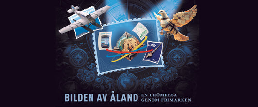 Sommarutställning och bildmotivstämpel firar Ålands frimärkens 40-årsjubileum