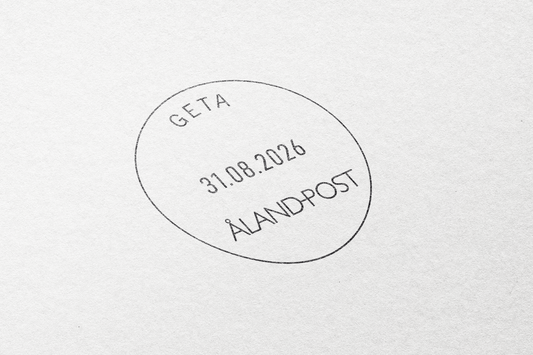 Postkontorstämpel Geta tas ur bruk 31 augusti 2026