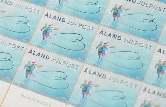Åland Post vinner tredje pris i internationell frimärkstävling