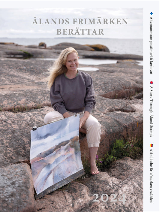 Vuosikirja, ”Ahvenanmaan postimerkit kertovat 2024”