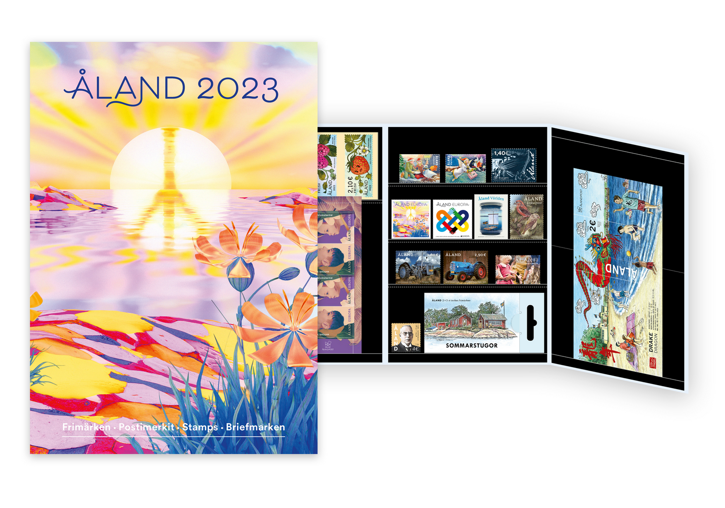 2023 postage stamp year set -mint