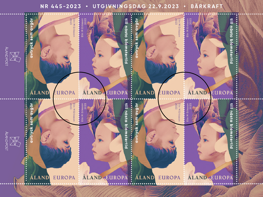 Mina frimärken, Bärkraft -stämplat