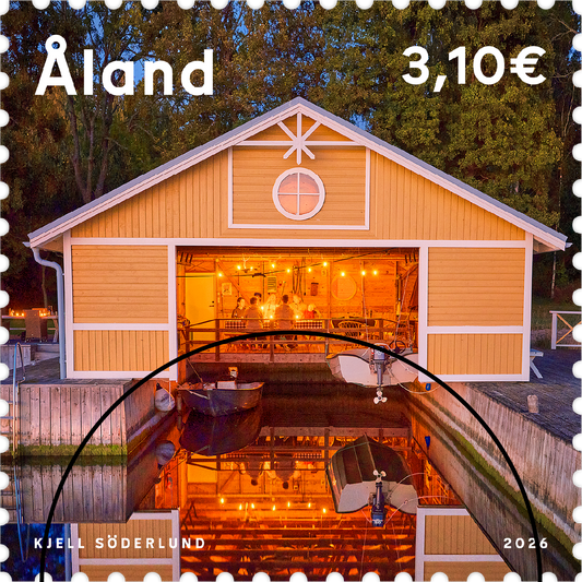 Båthus, Lemström, Jomala - stämplat