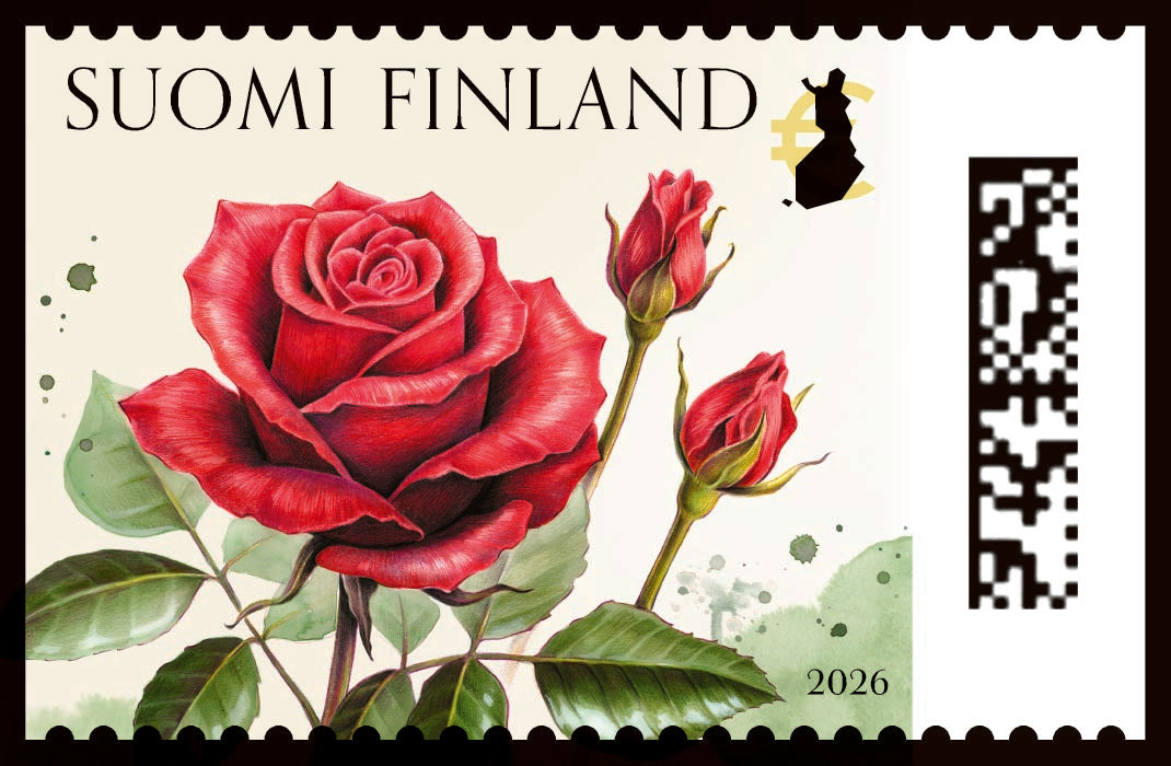 Blomsterhälsningar – ostämplat