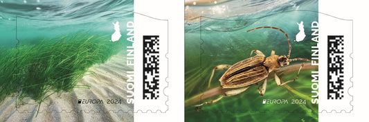 Europa 2024 – undervattensliv – ostämplat