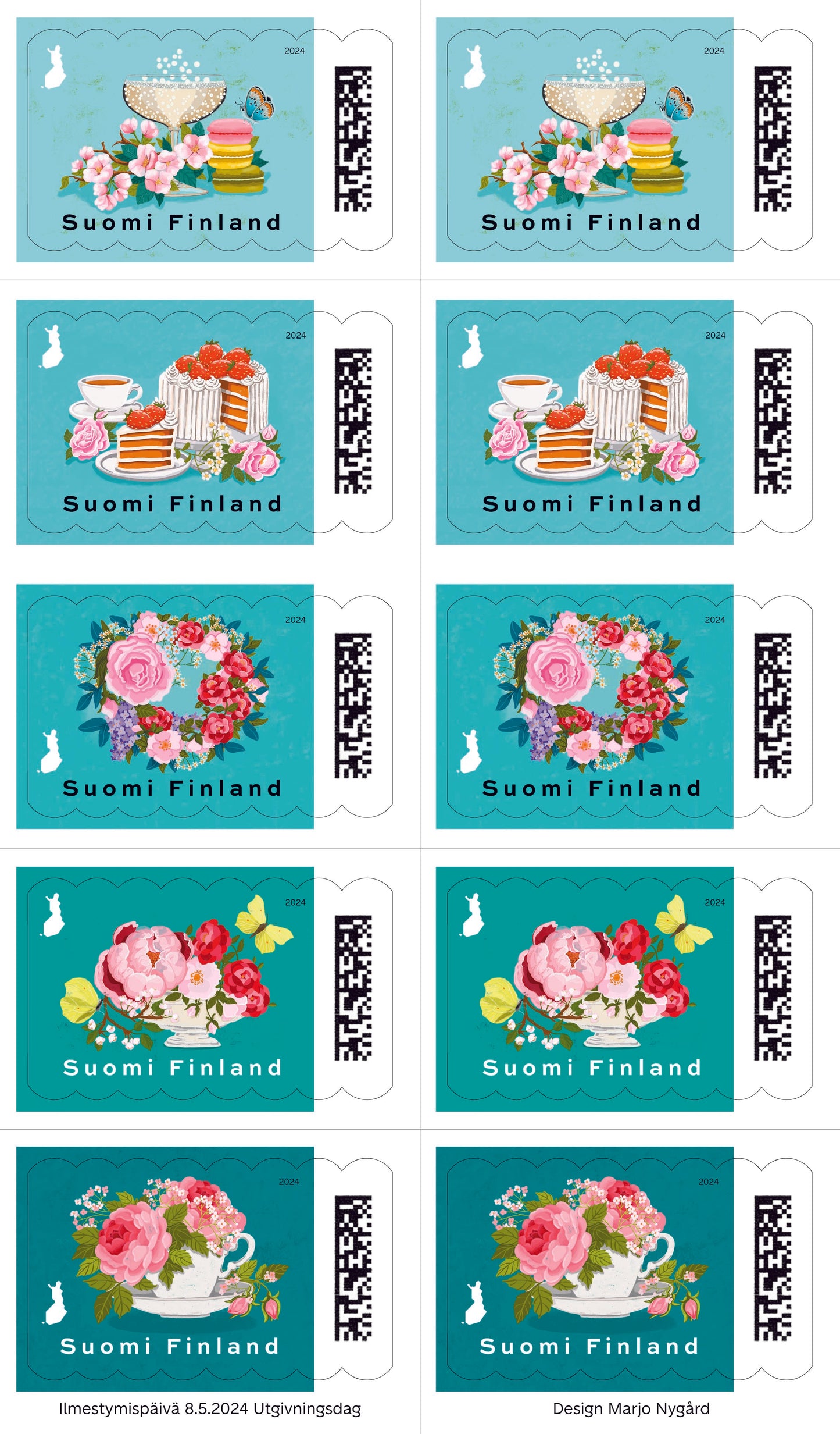 Zeit für Festlichkeiten – postfrisch