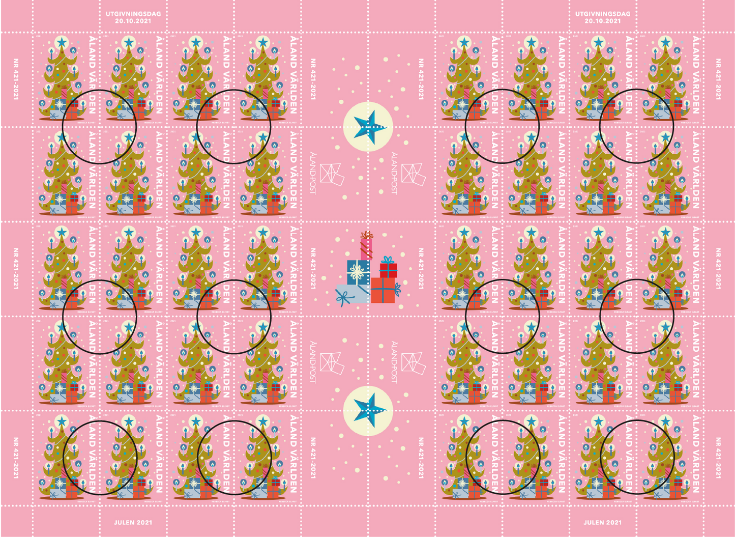 Joulu 2021 -leimattu