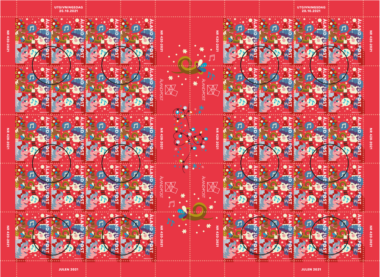 Joulu 2021 -leimattu