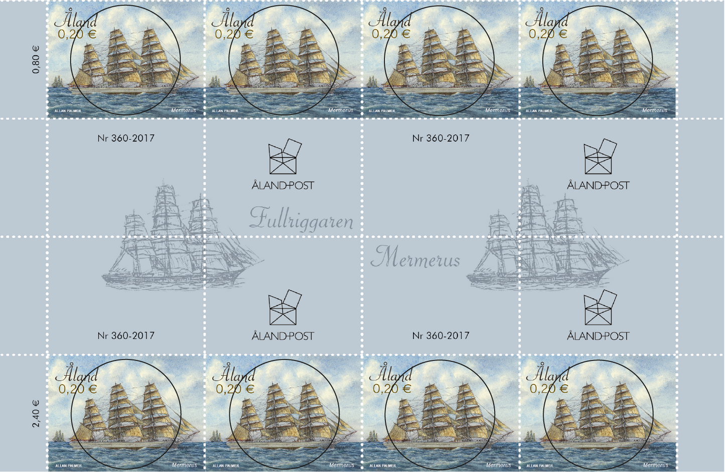 Sailing ship Mermerus -cancelled