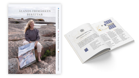 Jahrbuch, ”Åländische Briefmarken erzählen 2024”