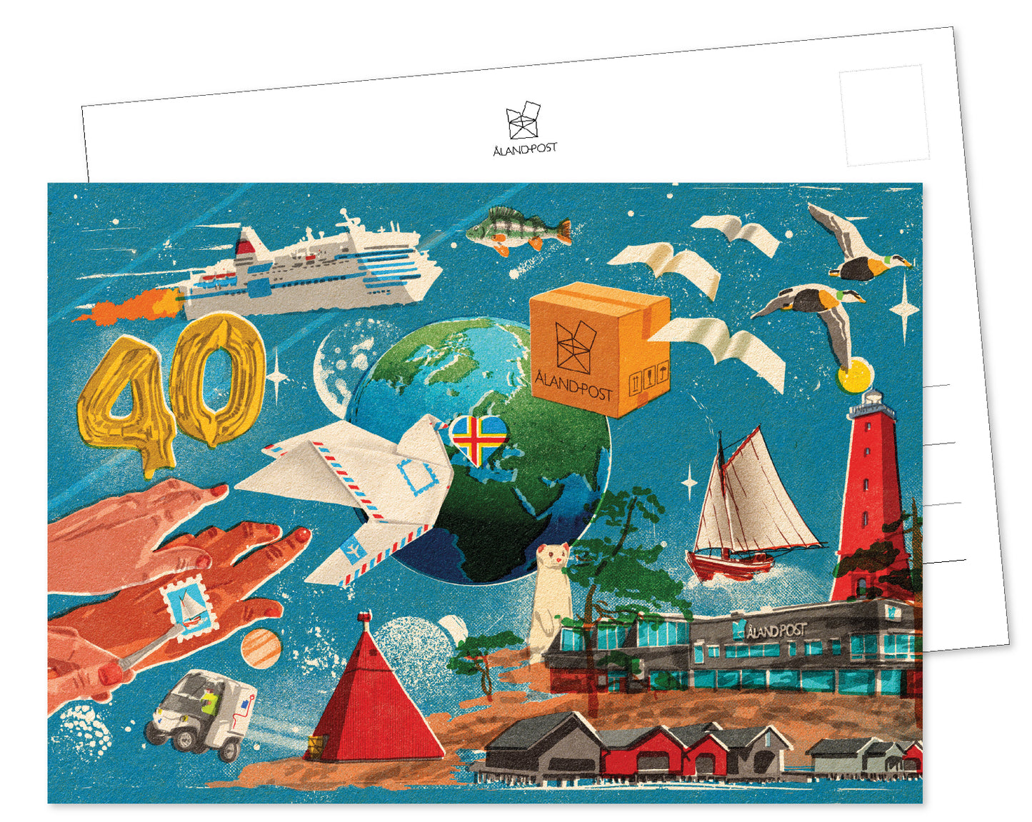 Ålands frimärken 40 år