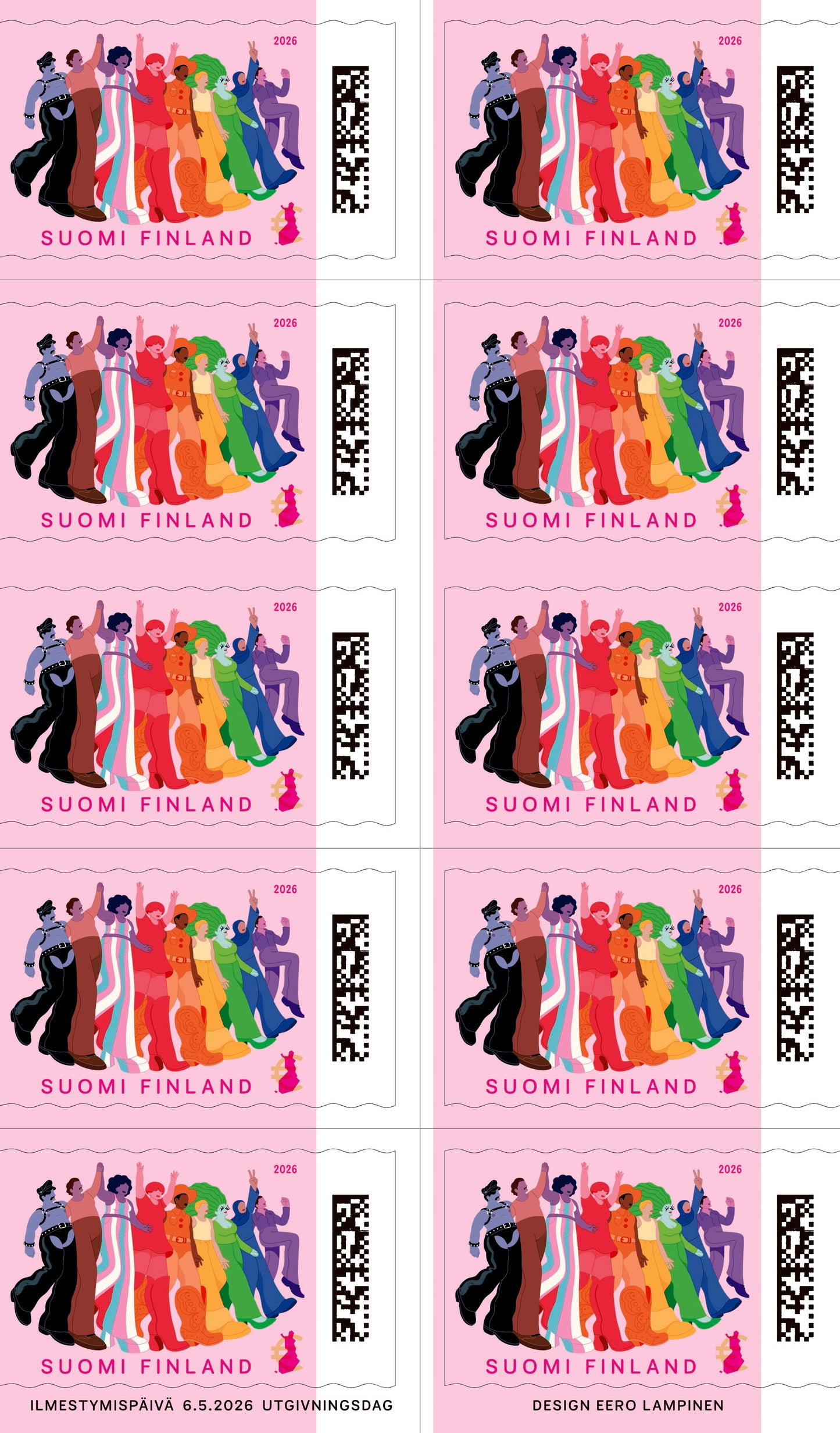 Pride – ostämplat