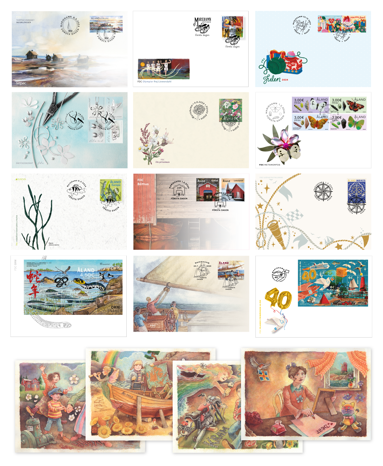 Abonnemang, FDC-förpackning