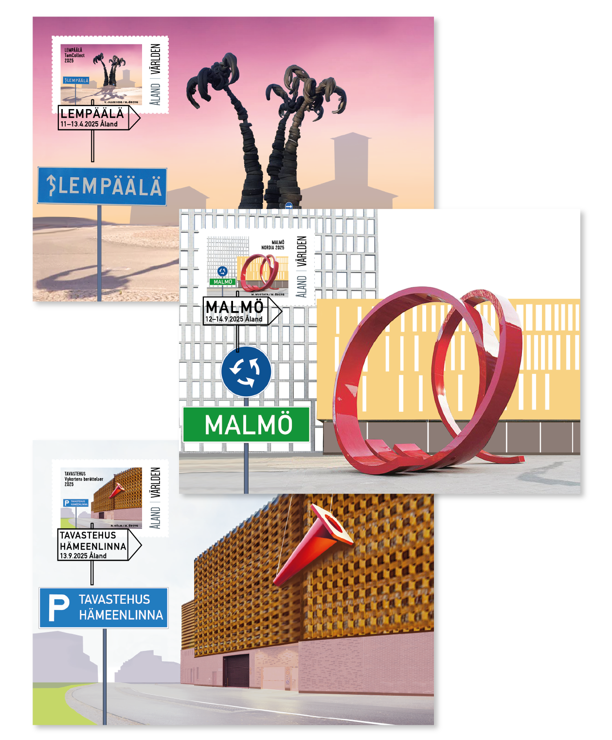 2025 Exhibition cards, pack