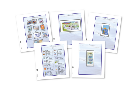 2025 Year pages for stamps