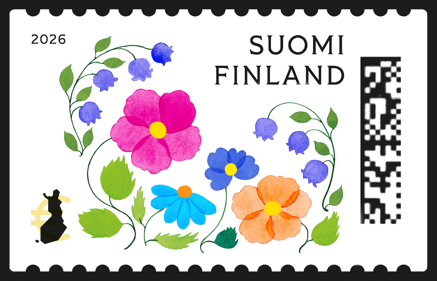 Lyckans blommor – ostämplat
