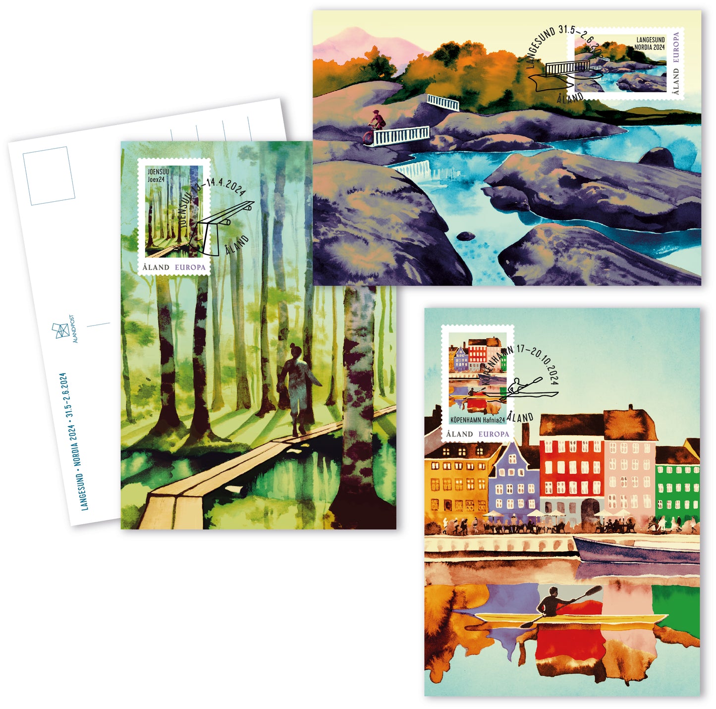 Exhibition cards 2024, pack