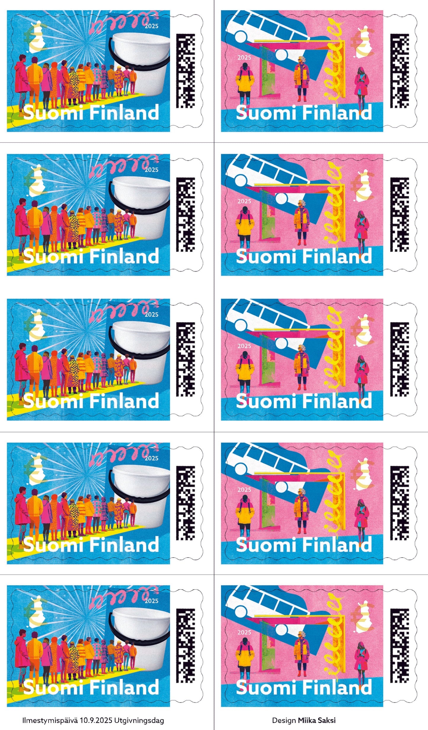 Finländska vanor – ostämplat