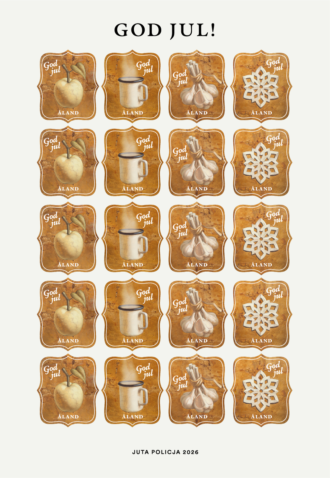 Weihnachtsvignetten 2026
