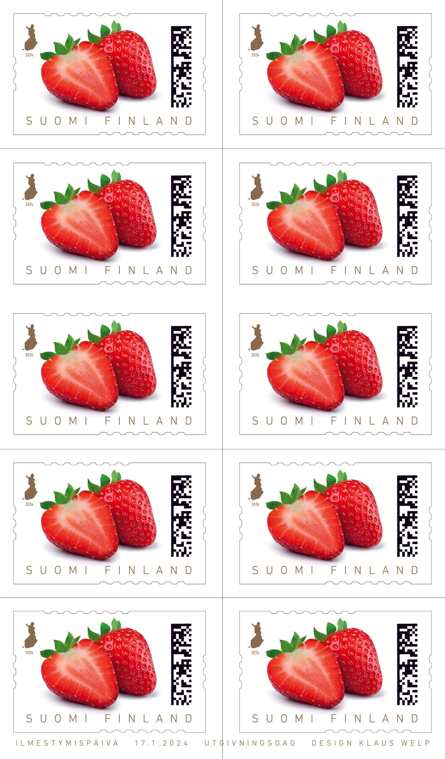 Sommarsmak -stämplat