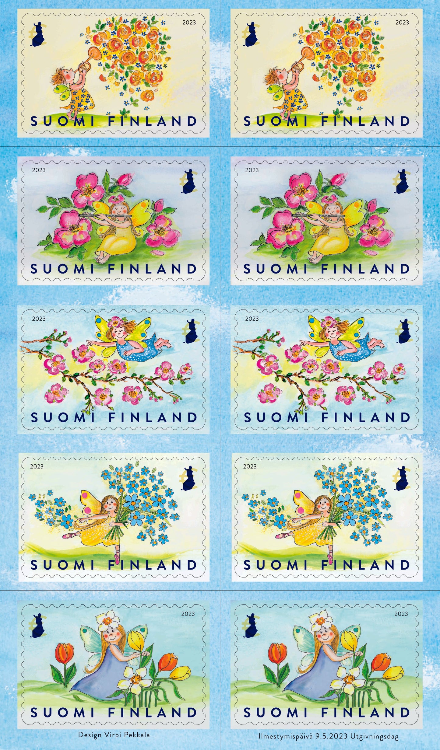 Spring in the air -mint