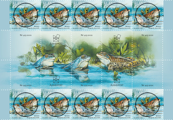 Europa 2021: utrotningshotade arter - stämplat