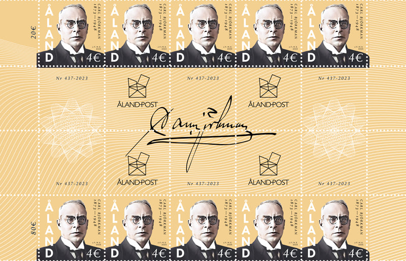 Carl Björkman 150 years -mint