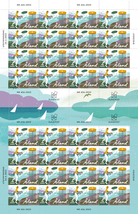 Frisbeegolf -postituore