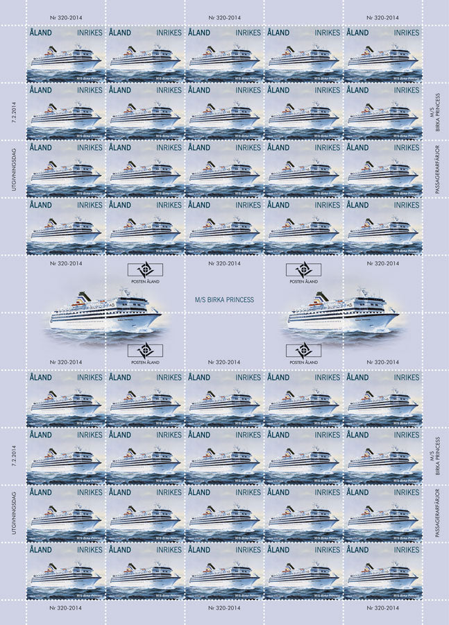 M/S Birka Princess -postfrisch