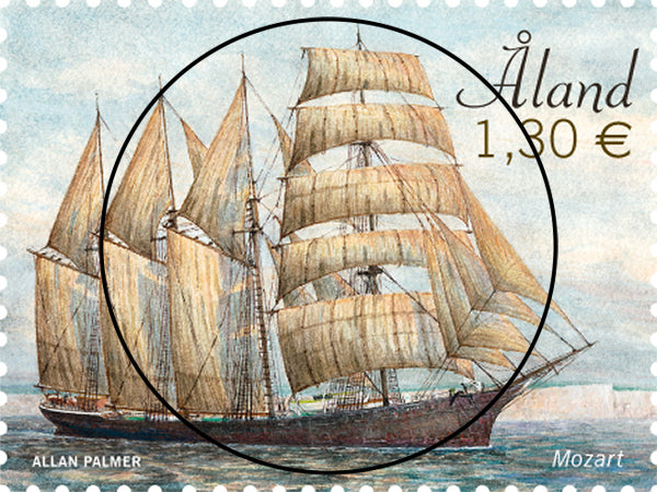 Sailing ship Mozart -mint