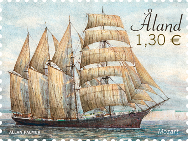 Sailing ship Mozart -mint