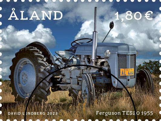 Oldtimer-Traktoren, Ferguson 1955 -gestempelt
