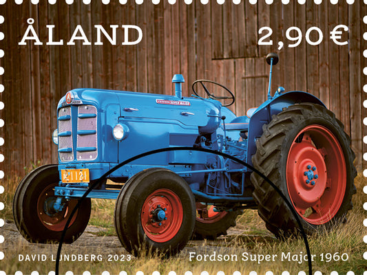 Oldtimer-Traktoren, Fordson Super Major 1960 -gestempelt