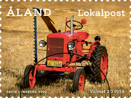 Oldtimer-Traktoren, Valmet 20, 1956 -gestempelt