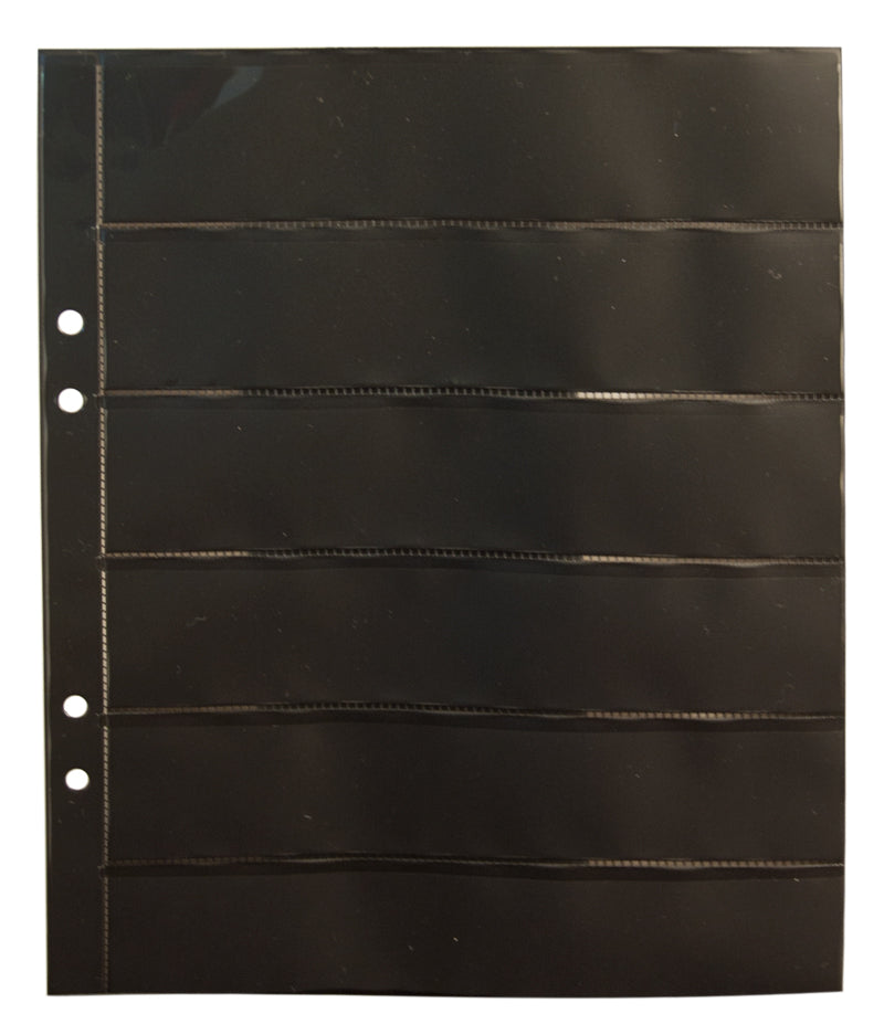 Plastic sleeves for stamps