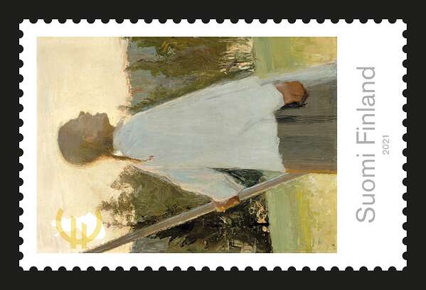 Finländska konstklassiker I -stämplat