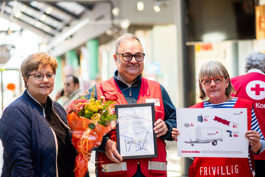 Åland Posts julmärkesmedel 2023 tilldelas Finlands Röda Kors Ålands distrikt