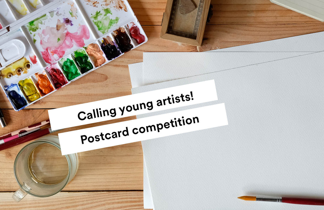 Unga konstnärer sökes! Postkortstävling firar Europafrimärket 70 år