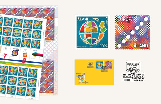 70 år av Europafrimärken – Åland Post firar jubileet med två frimärken