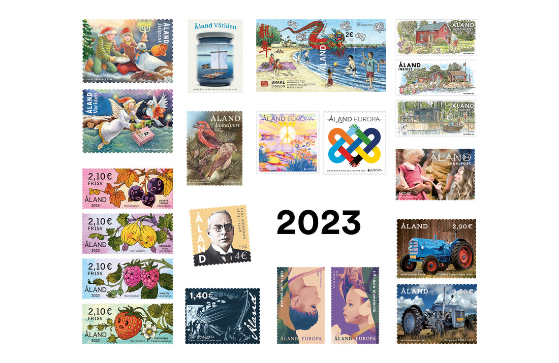 Åland Posts frimärksprogram 2023