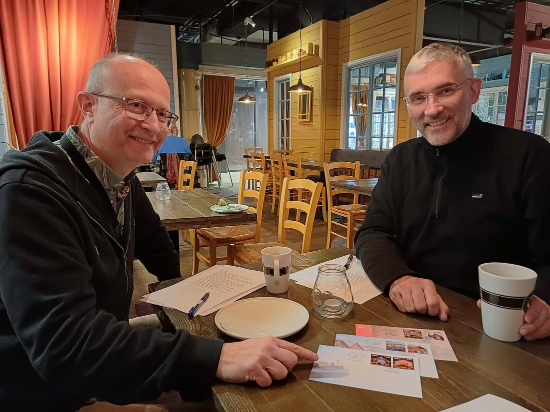 Premiär för Ålands frimärken i podden Frimärken och filateli