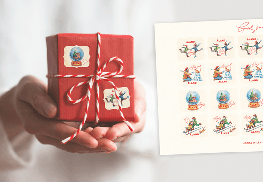 Årets julmärken stöder Ålands brandkårsungdomar