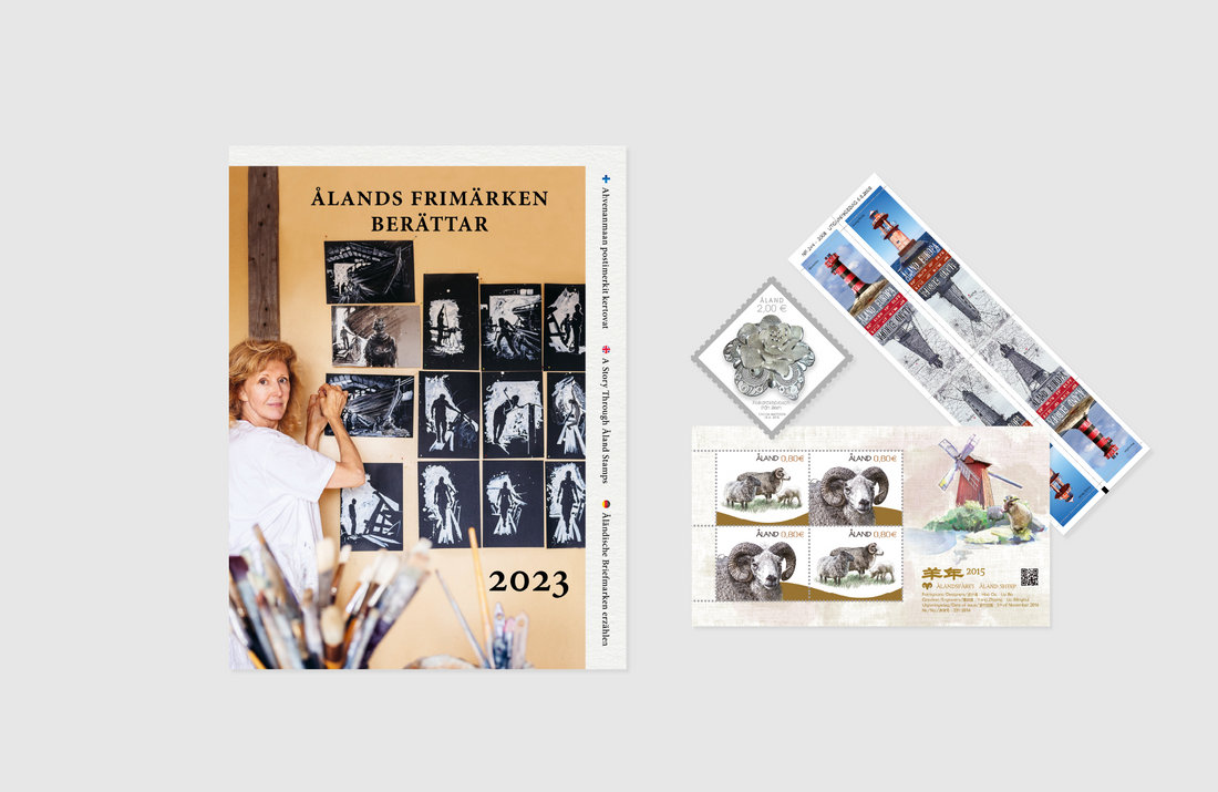 Vad kan du om Ålands frimärken? Tävla & vinn frimärksboken 2023