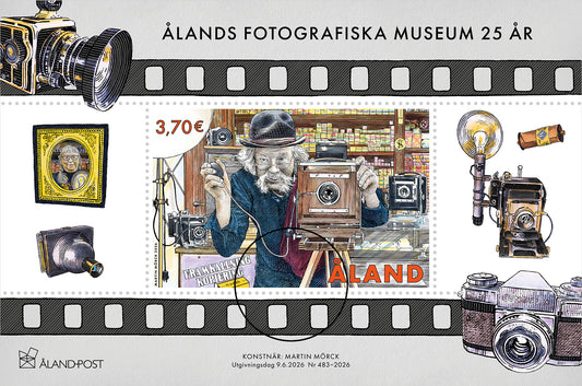 Ålands fotografiska museum 25 år – stämplat