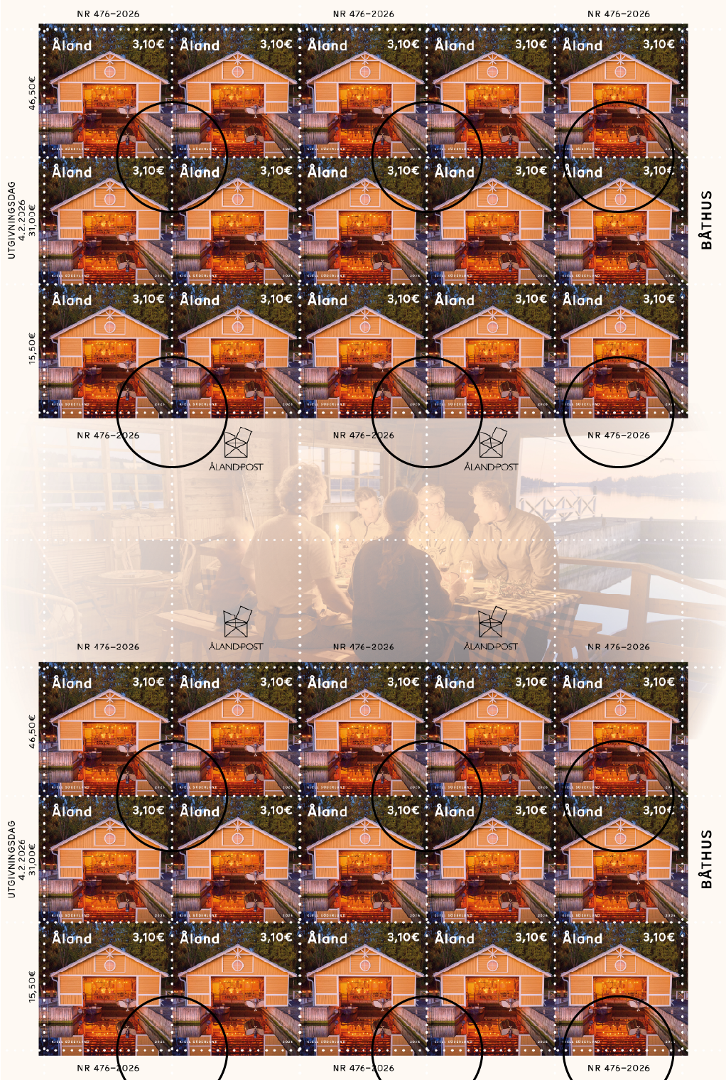 Venevaja, Lemström, Jomala – leimattu 