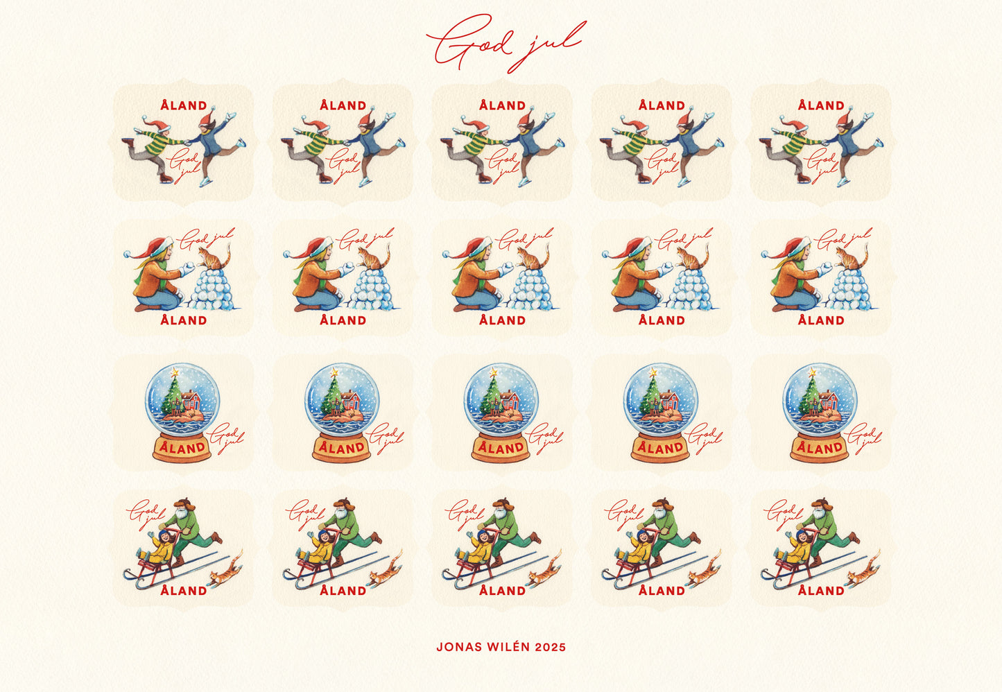 Christmas seals 2025