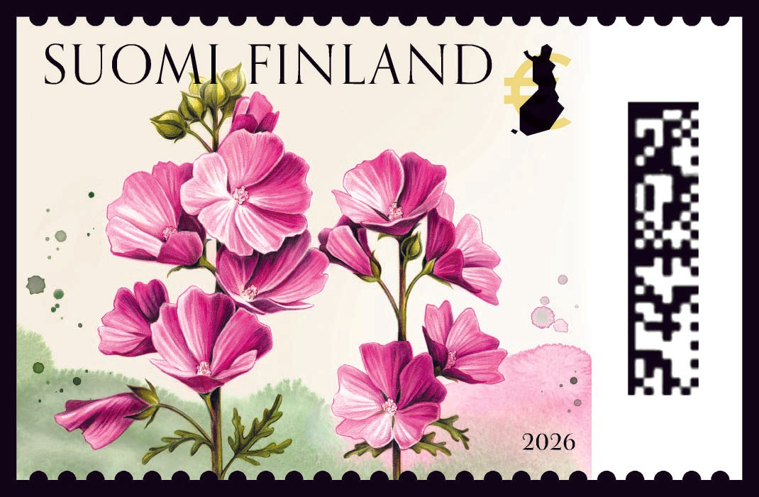 Floral greetings – mint