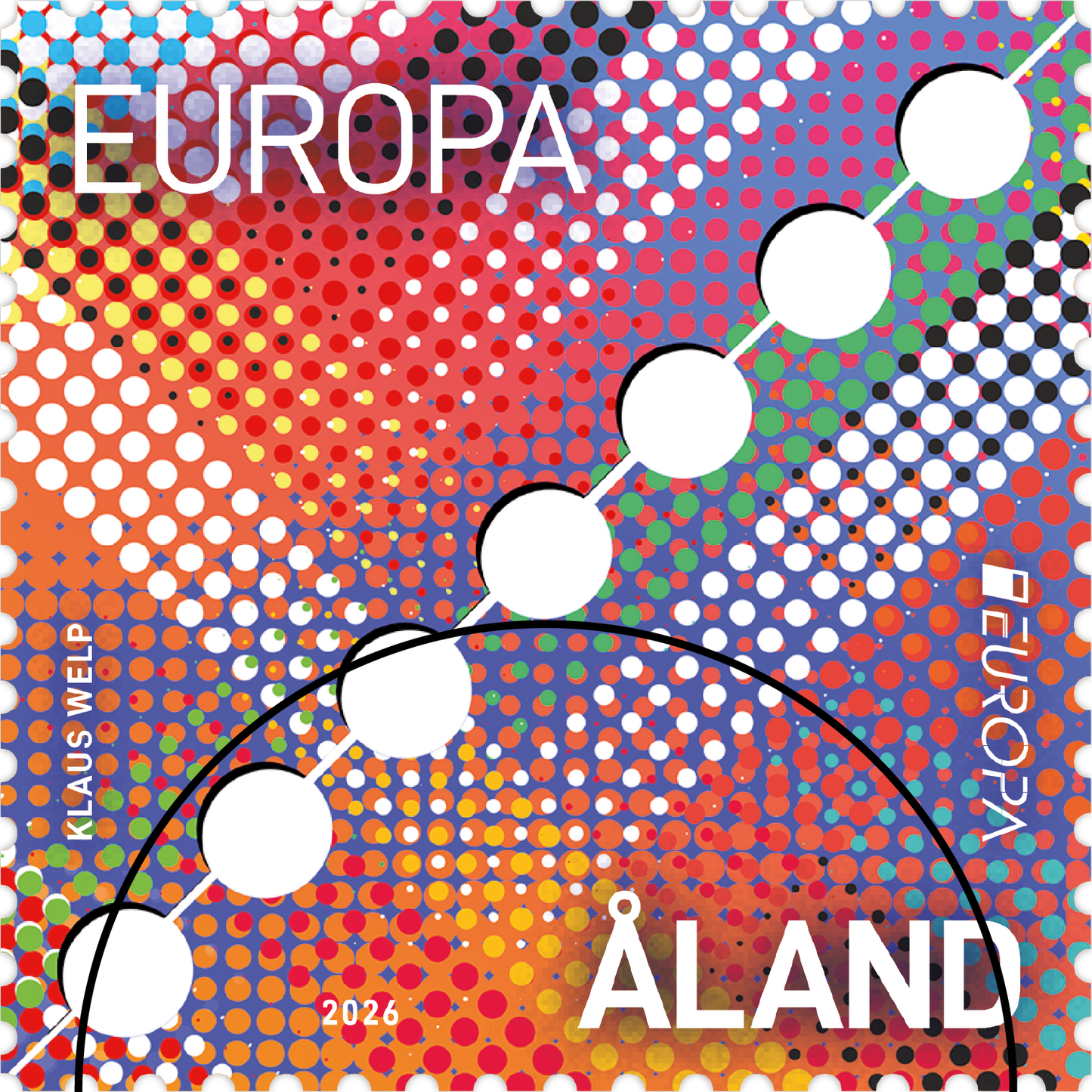 Europa 2026, Europafrimärket 70 år I – stämplad