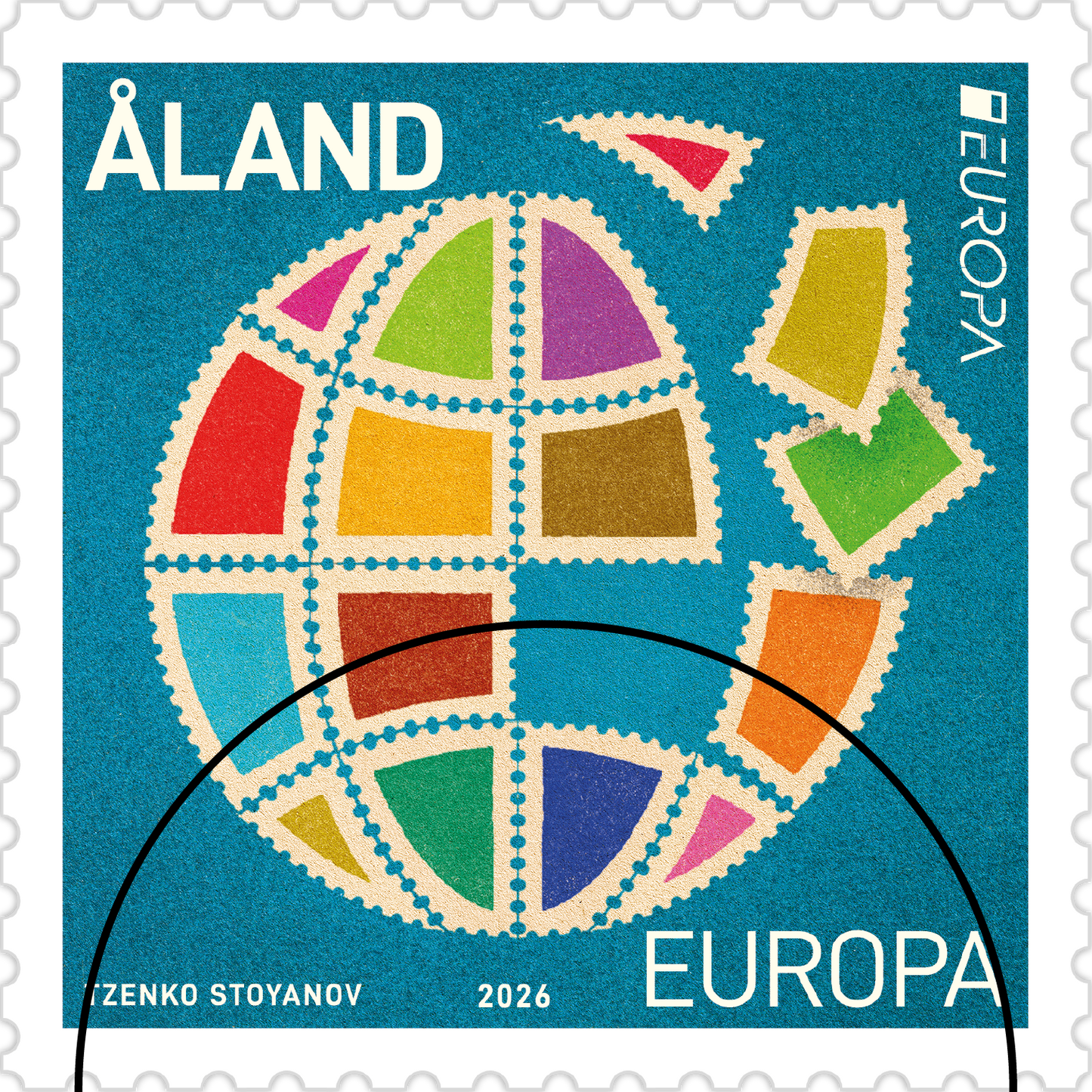 Europa 2026, 70 Jahre Europabriefmarke  II – gestempelt