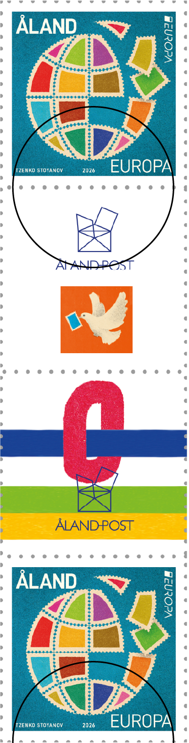 Europa 2026, 70 Jahre Europabriefmarke  II – gestempelt
